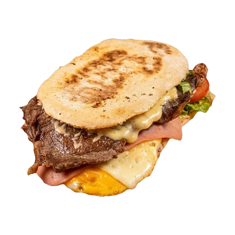 Lomito Cordobés en Pan Árabe - Quadra Pizza